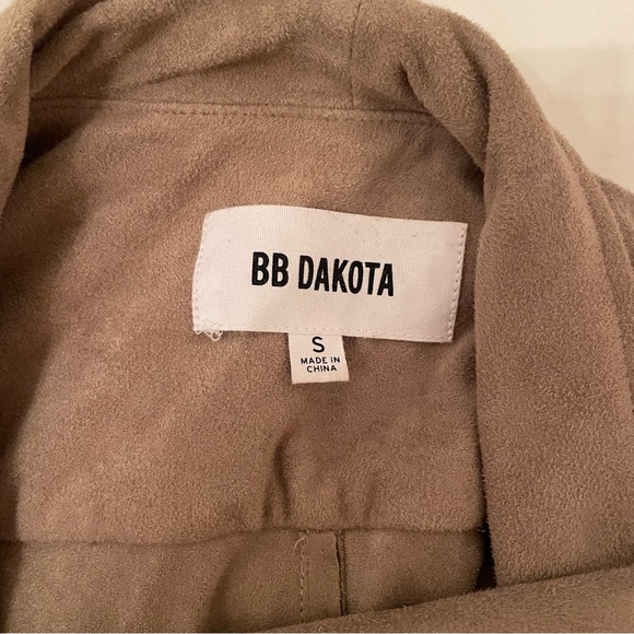 BB Dakota Brown Suede Jacket - Picture 6 of 6